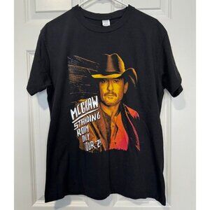 Tim McGraw Standing Room Only Tour 2024 Graphic Tee T-Shirt by Filo Adult Large